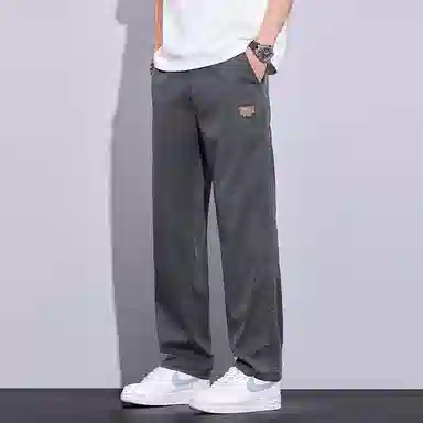 童先森 宽松直筒薄款美式潮牌百搭时尚简约牛仔裤 男款