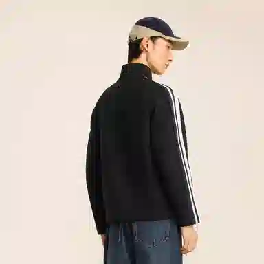速写 宽松潮流休闲长袖立领拉链卫衣 男款