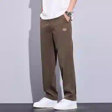 童先森 宽松直筒薄款美式潮牌百搭时尚简约牛仔裤 男款