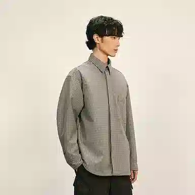 速写 冬宽松长袖舒适休闲棉服 男款