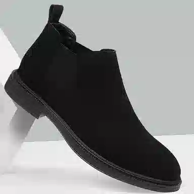 百伦韩 英伦百搭百搭韩版 切尔西靴 男款