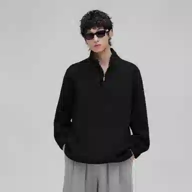 HERBEL Half-Zip Knit Sweater