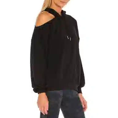 SUPERDOWN Marine Cut Out Hoodie