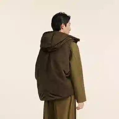 速写 保暖时尚轻便舒适简约无袖羽绒服 男款