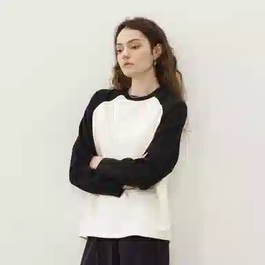 714STREET Street Colorblock Long Sleeve Tee