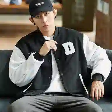 Tonlion 2024 Spring Baseball Jacket