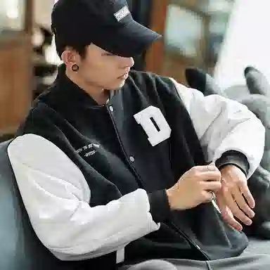 Tonlion 2024 Spring Baseball Jacket