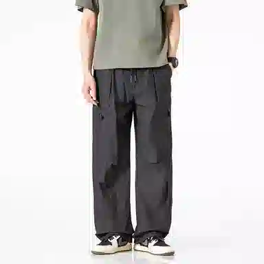 金盾 潮流潮牌宽松休闲裤 男款