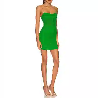 SUPERDOWN Kambella Ruched Mini Dress