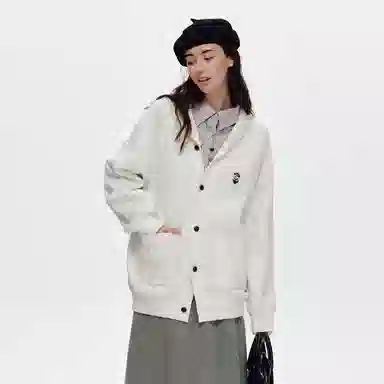 PSO Brand V-Neck Cardigan