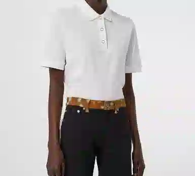 Burberry Polo Shirt White