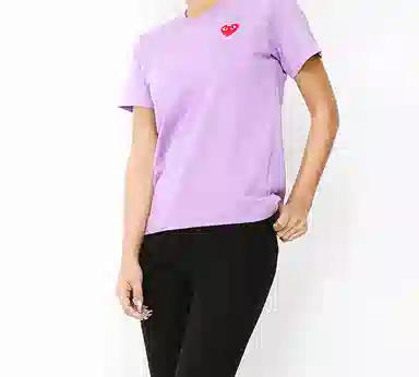 CDG Play Red Heart T-Shirt