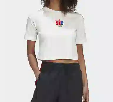 adidas x originals Crop Top 3D T