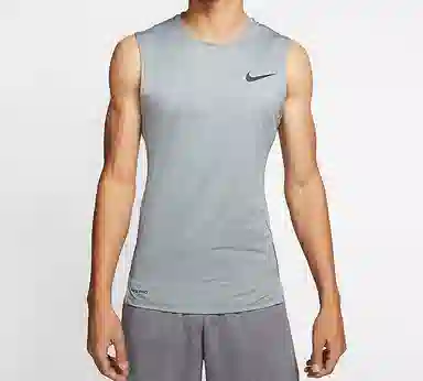 Nike Pro Sleeveless Training Top Smoke Grey