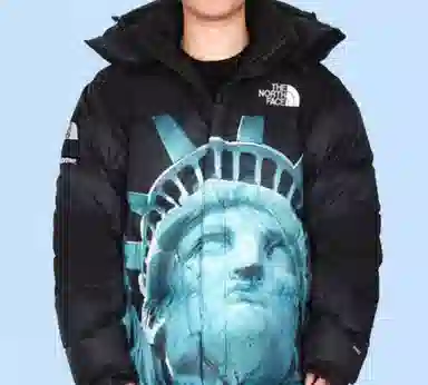 Supreme x The North Face Statue of Liberty Baltoro Black