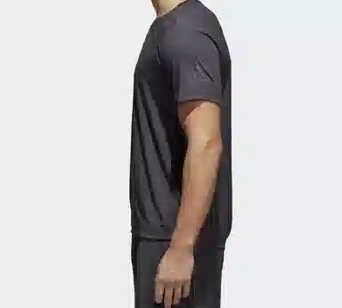 adidas Logo Print T-Shirt Black