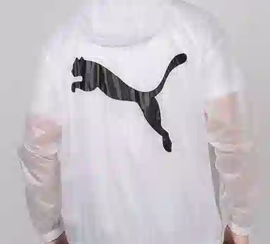 Puma Windbreaker Jacket White