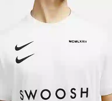 Nike Sportswear Swoosh White Tee