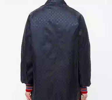 Gucci GG Jacquard Jacket Navy