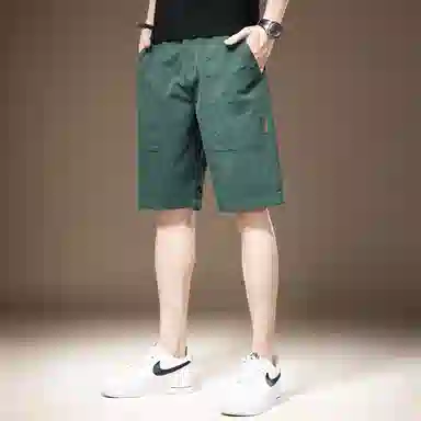 贵色 美式运动宽松透气水洗舒适休闲短裤 男女同款 基础色（黑灰白等）