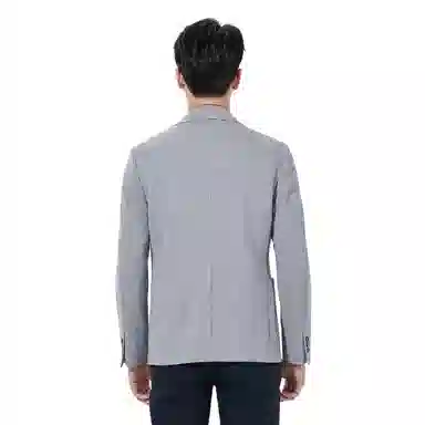 利郎 时尚都市质感简约百搭平驳领含绵羊毛商务休闲秋季西装 男款