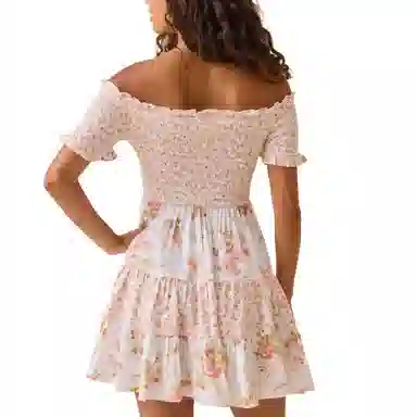 ALTAR'D STATE Clayton Floral Mini Dress