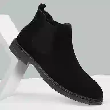 百伦韩 韩版简约小众舒适 切尔西靴 男款