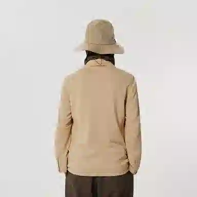 速写 纯色平驳领单排扣西装外套 男款