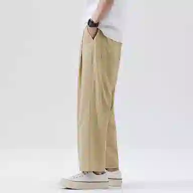 童先森 简约舒适百搭宽松直筒长裤潮流休闲裤 男款