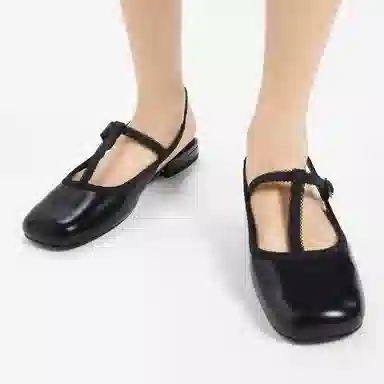 CHARLESKEITH ck PU T 2.1cm NudeBlack