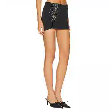 SUPERDOWN Floria Denim Skirt