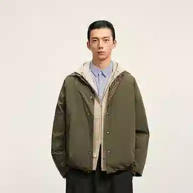 速写 舒适百搭潮流时尚流行羽绒服 男款