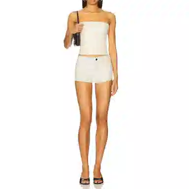 SUPERDOWN Gianna Micro Mini Shorts