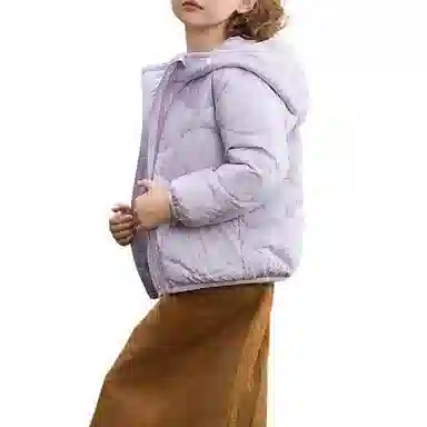 鸭鸭 保暖防风防水舒适轻盈羽绒服 青少年