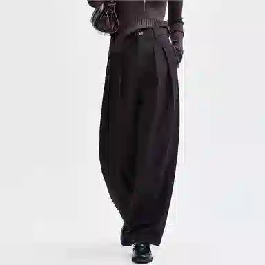 佐丹奴 宽松直筒长裤休闲裤 女款