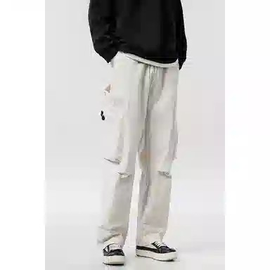 WE HONEY Outdoor Straight Jeans