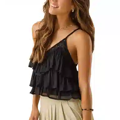 ALTAR'D STATE hristy Ruffle Lace Top
