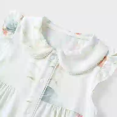 童泰连体衣 可爱翻领百搭潮流 绿色 婴幼童