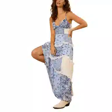 ALTAR'D STATE Adernlia Floral Maxi Dress