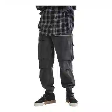 金盾 工装裤高街机能春秋休闲裤 男款