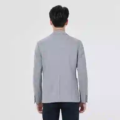 利郎 时尚都市质感简约百搭平驳领含绵羊毛商务休闲秋季西装 男款