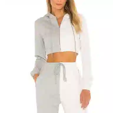 SUPERDOWN Cropped Hoodie