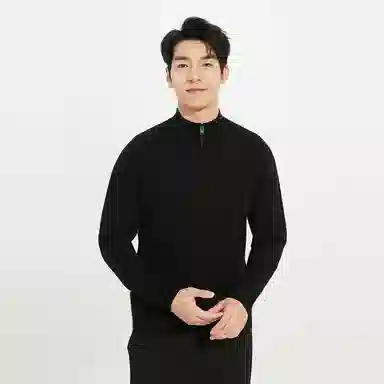 利郎 都市休闲装饰简约毛衣 男款