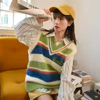 SNBL V-Neck Knit Vest