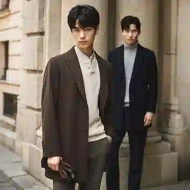 SAINT ANGELO Chis Chesterfield Wool Coat