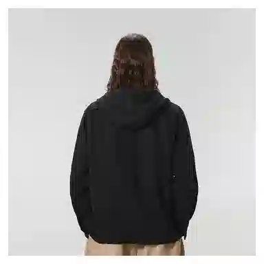 速写  针织宽松连帽夹克  男女同款