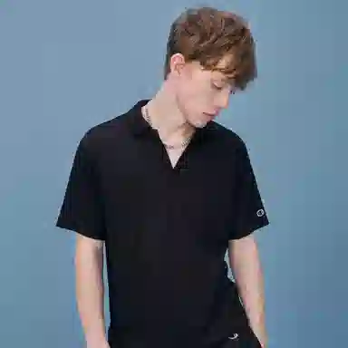 Champion SS23 Black Edition Logopolo