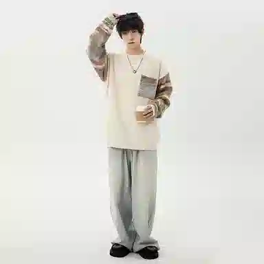 马员外 潮流秋冬季情侣款针织衫 男女同款