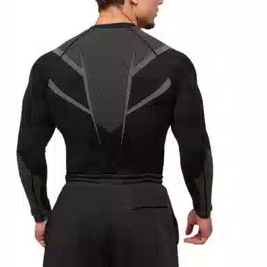 GYMSHARK Onyx 5.0 Long Sleeve Tee