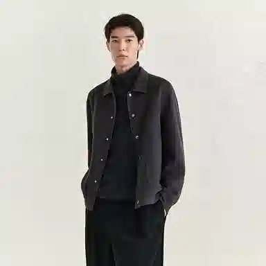 PEACEBIRD MEN Reversible Wool Jacket